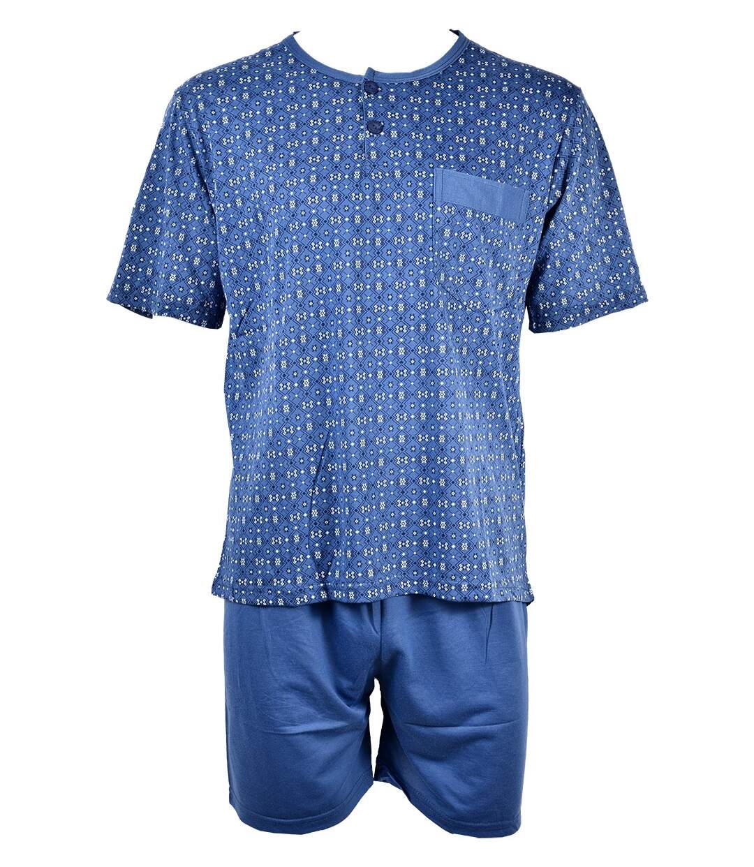 Pyjama Court Homme ECO HOMEWEAR 2864 MARINE-1