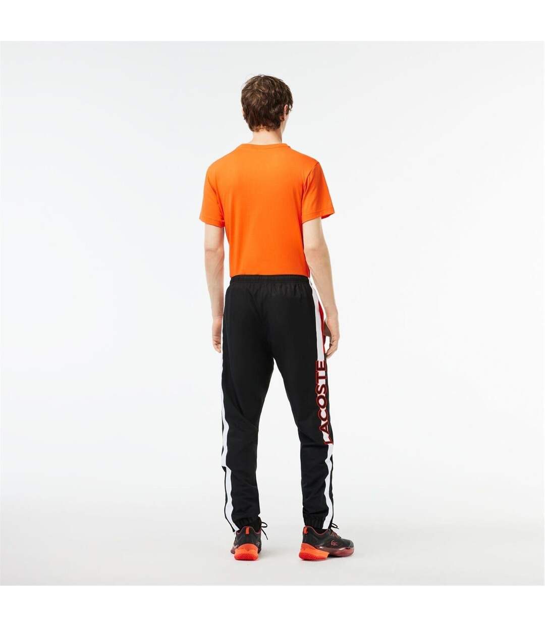 Pantalon De Jogging Homme Noir Blanc Lacoste-3