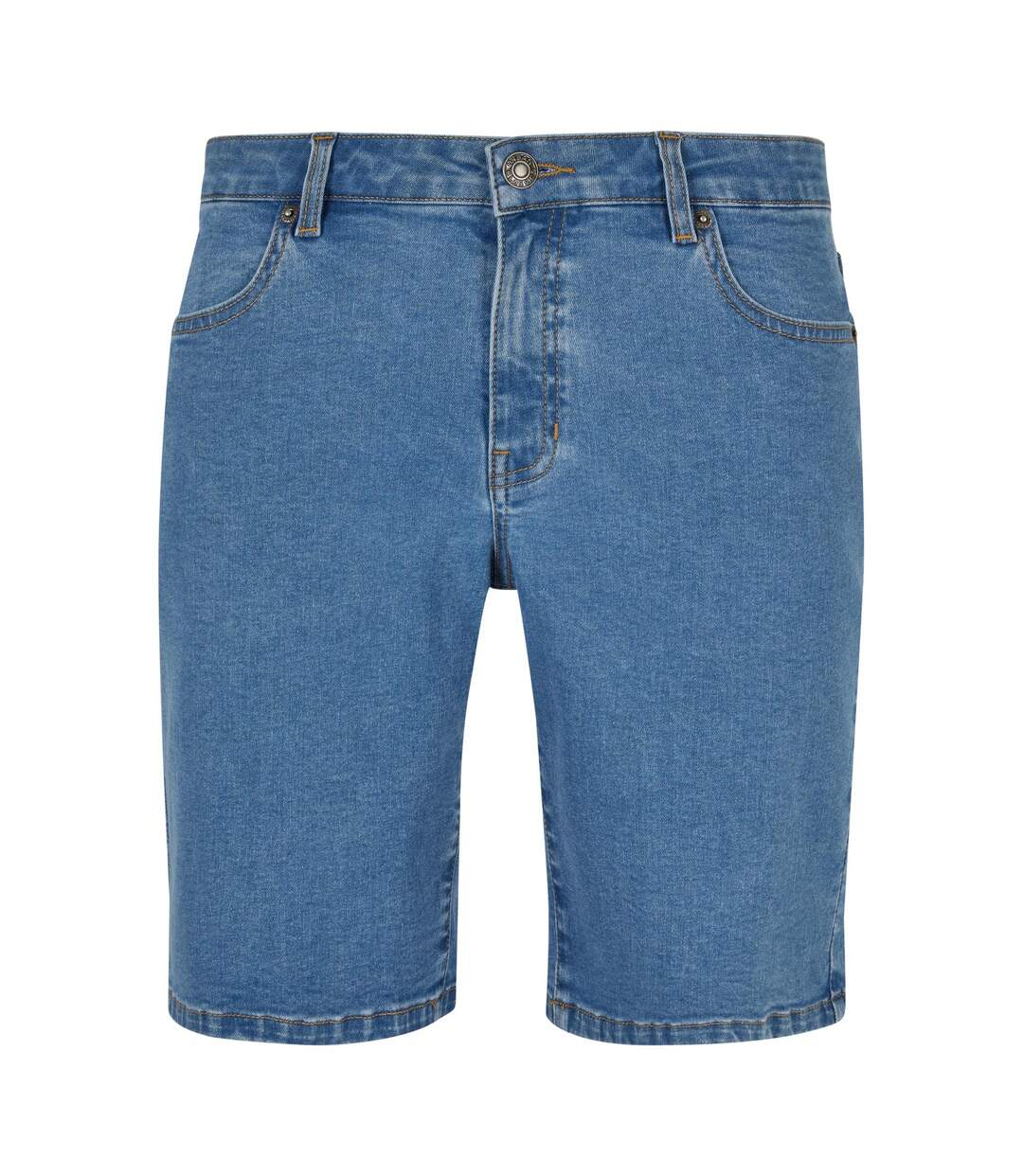 Short En Jean Homme Bleu Clair Délavé Urban Classics-1