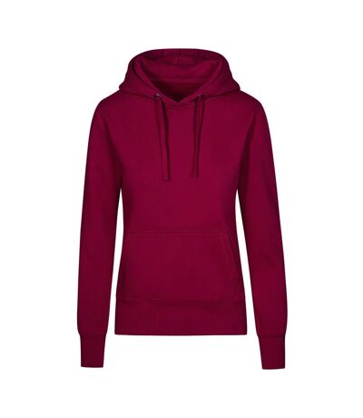 Sweat À Capuche Femme Rose Baie X.O By Promodoro