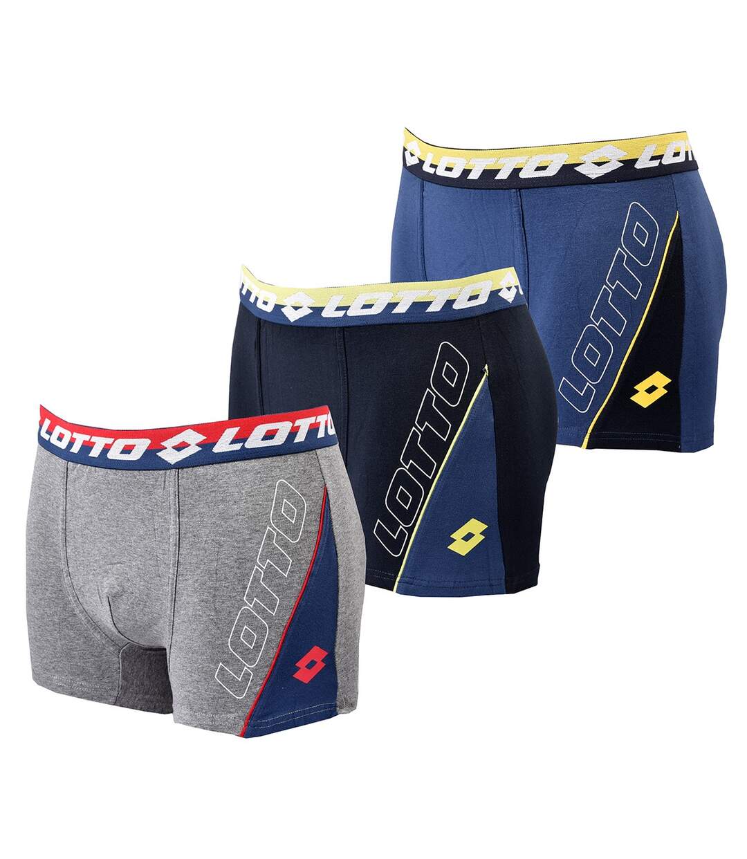 Boxer homme LOTTO Pack de 3 Boxers 1018-1