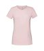Fruit Of The Loom Womens/Ladies Iconic Ringspun Cotton T-Shirt (Powder Rose) - UTPC5349