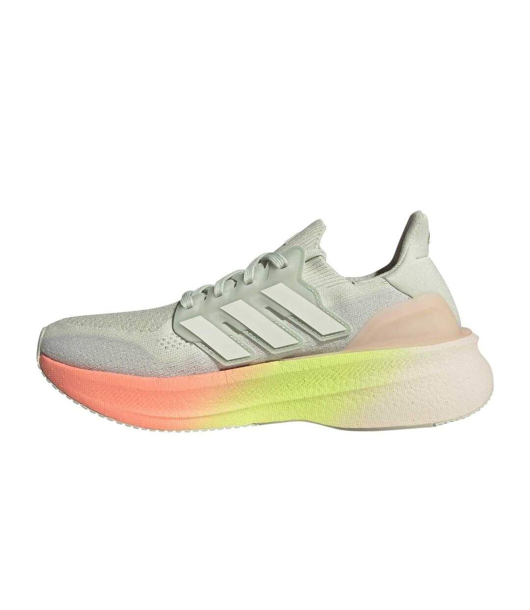 Womens/ladies Ultraboost 5 Road Gradient Trainers Linen Green Adidas-3
