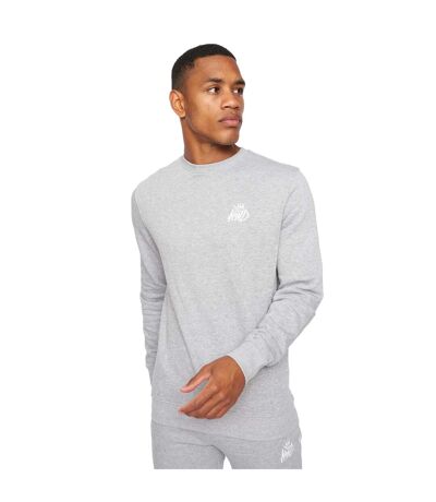 Mens coby sweatshirt grey marl Kings Will Dream