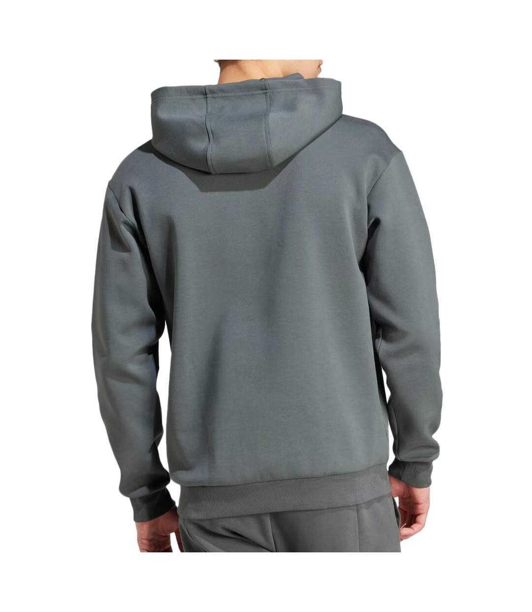 Sweat à capuche gris homme adidas m fi bos hd - l-2