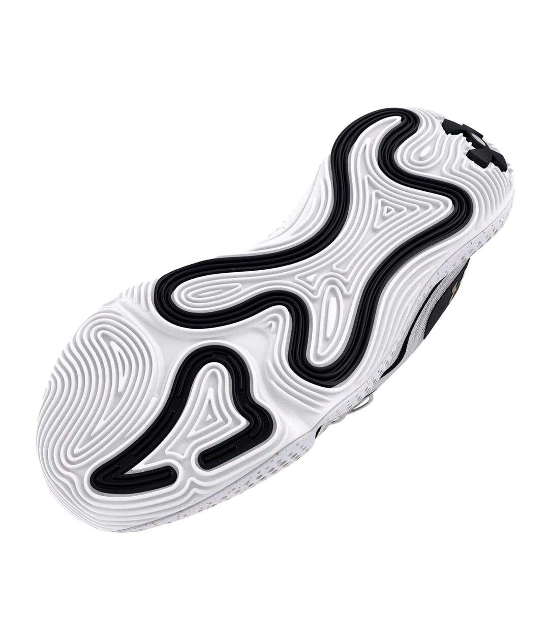 Chaussures De Basket Basket Spawn Homme Blanc Under Armour-4