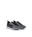 Mens Icelin Suede Panel Running Trainers Black White Hugo-2