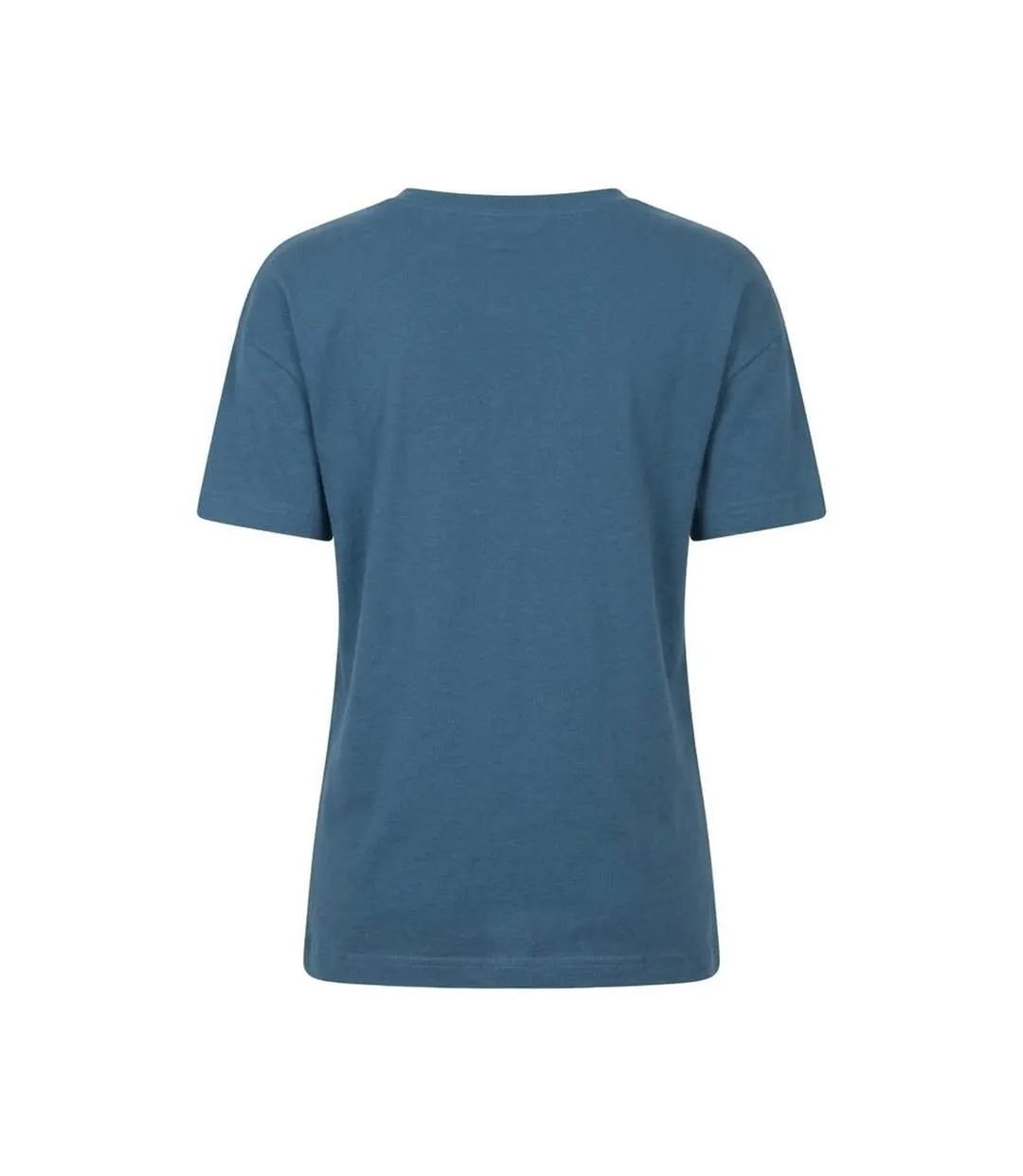 Womens/ladies Sea Relaxed Fit T-shirt Navy Mountain Warehouse-2