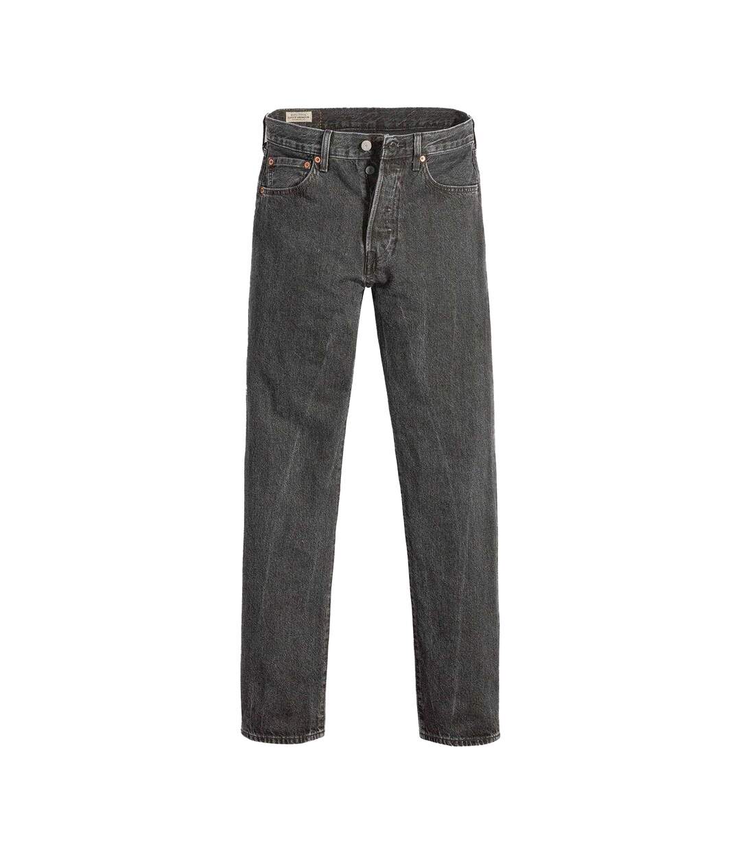 Mens 501 Original Crash Courses Jeans Grey Levis-2