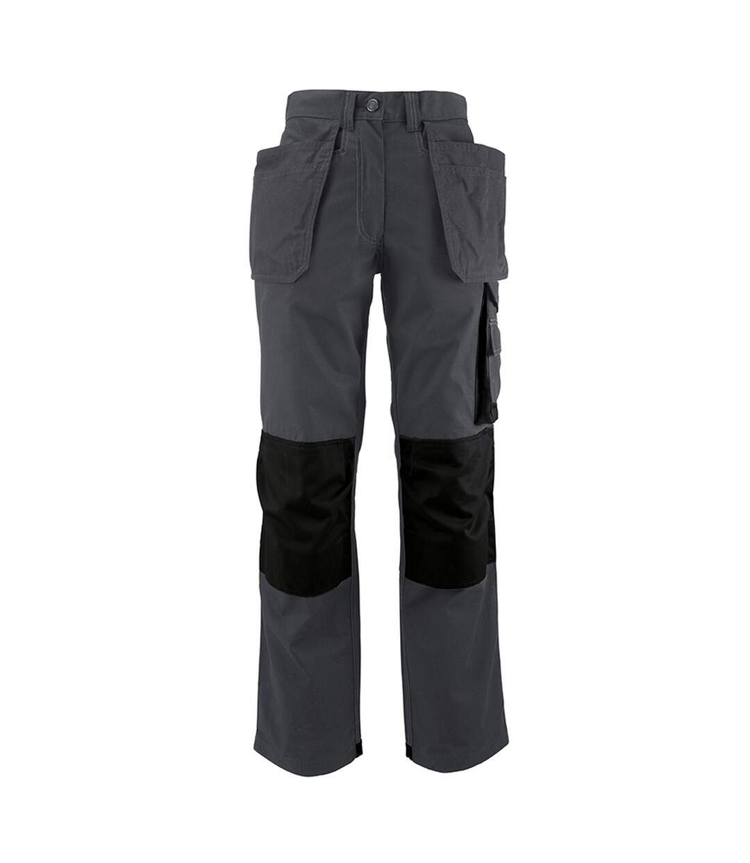 Pantalon de travail holster femme gris / noir Alexandra