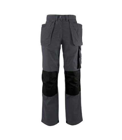 Alexandra Womens/Ladies Tungsten Holster Work Pants (Gray/Black) - UTRW6056