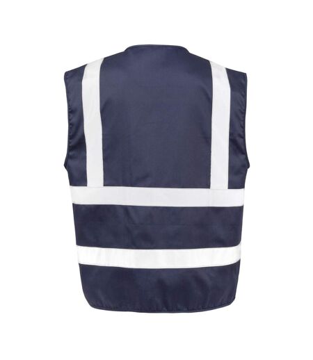 Gilet de sécurité adulte bleu marine WORK-GUARD by Result