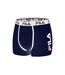 Lot de 2 Boxers coton homme FU5040 Uni Fila-3