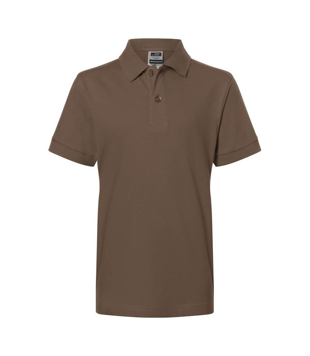 Polo Classic Enfant Marron James And Nicholson-1