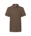 Polo Classic Enfant Marron James And Nicholson-1
