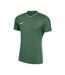 Maillot Manches Courtes Motif/style Passepoil Contrasté Park Homme Vert Nike-1