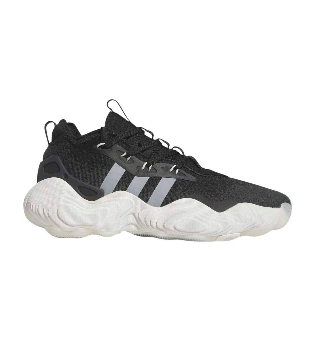 Mens Trae Young Basketball Shoes Black Adidas-1