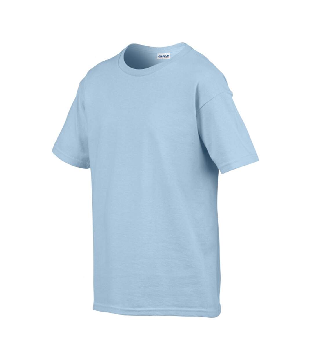 T-shirt softstyle homme bleu clair Gildan