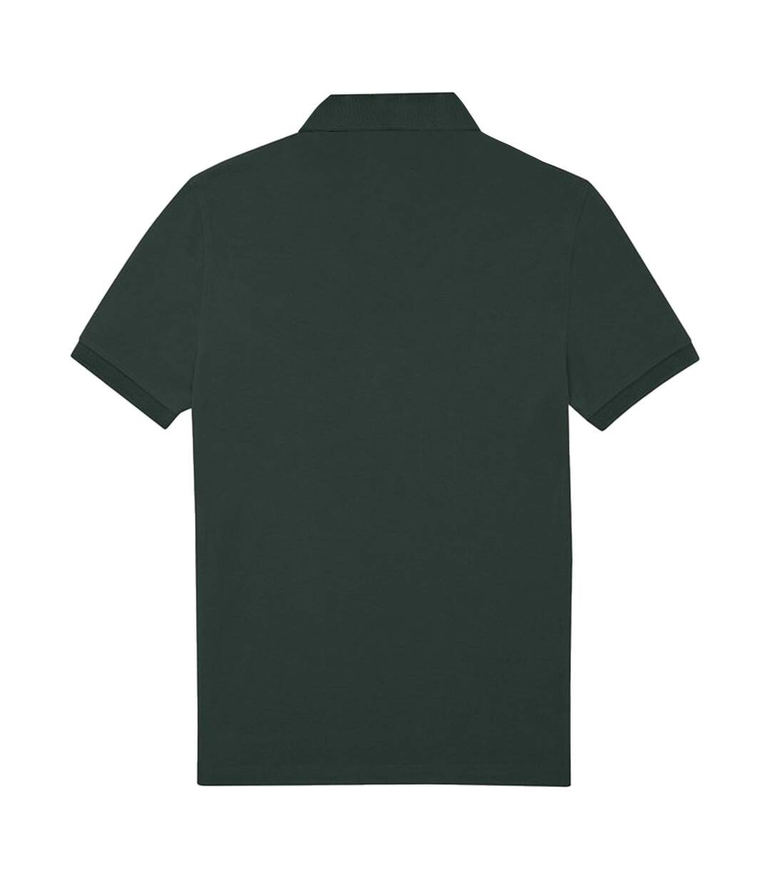 Mens polo shirt dark forest B&C