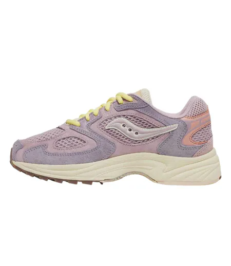 Mens Grid Jazz 9 Suede Shoes Violet Saucony