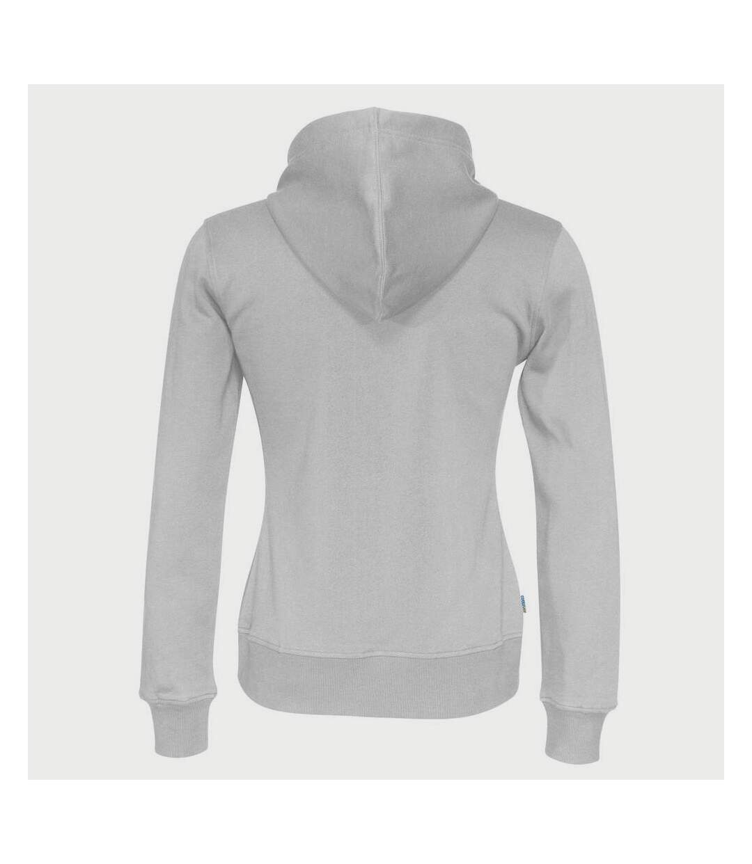 Sweat à capuche femme blanc Cottover