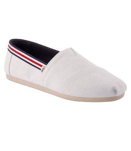 Mens alpargata classic loafers light grey Toms