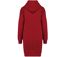 Robe sweat à capuche - Femme - PAT5005 - rouge hibiscus-3