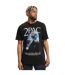 Mens All F*ck The World 2.0 Tupac Shakur Oversized T-shirt Noir Mister Tee-2