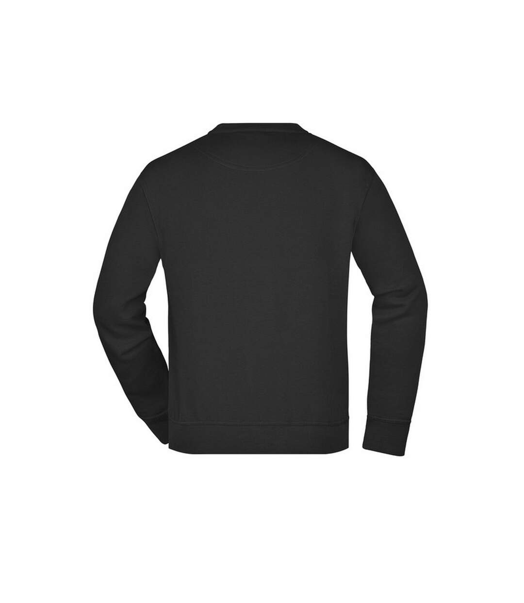 Sweat Workwear Adulte Noir James And Nicholson-2