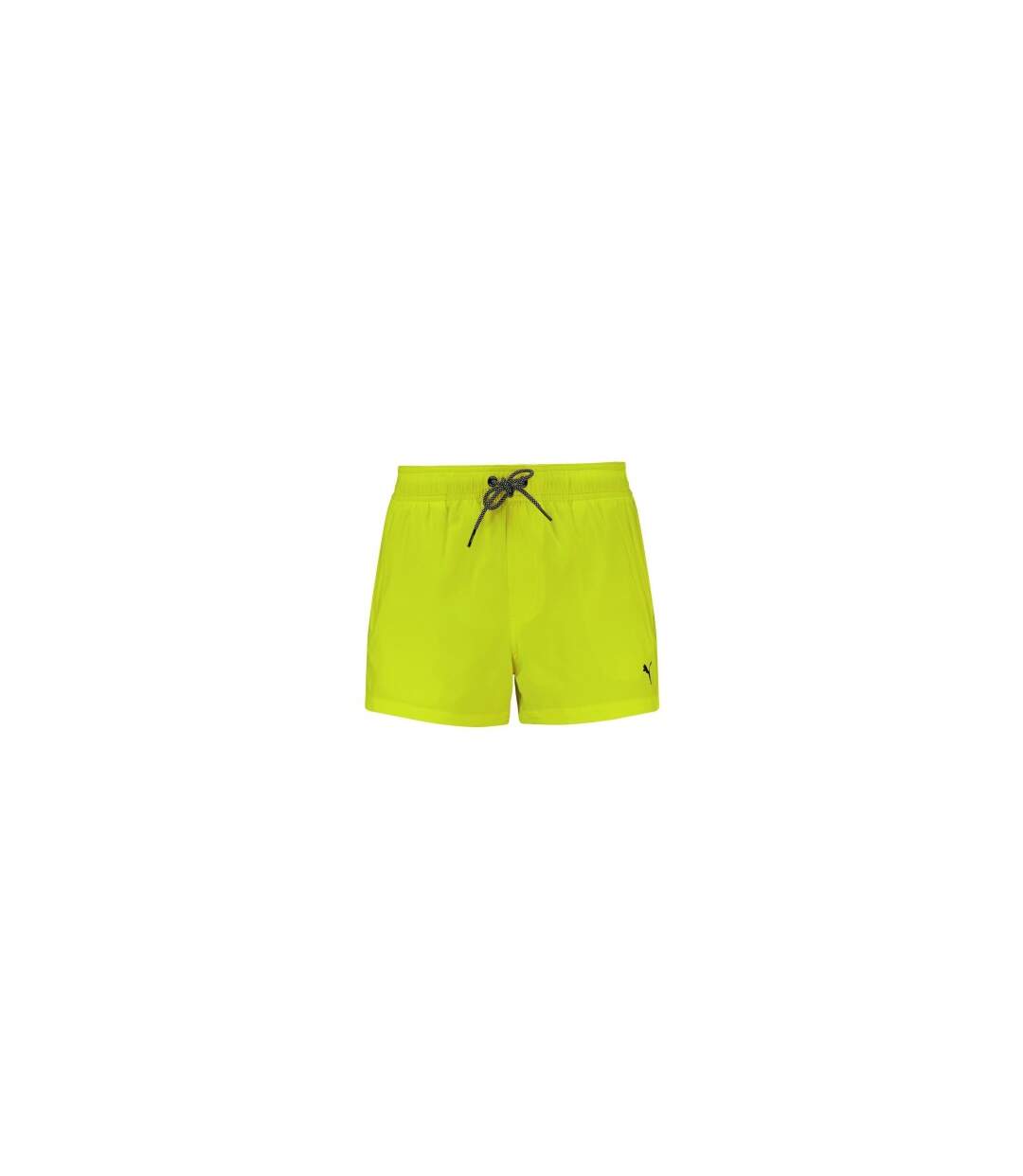 Mens Logo Swim Shorts Green Puma-2