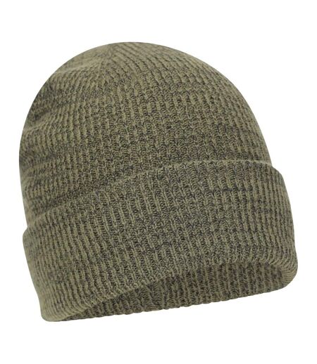 Unisex Adult Extreme Ribbed Waterproof Beanie Green Mountain Warehouse