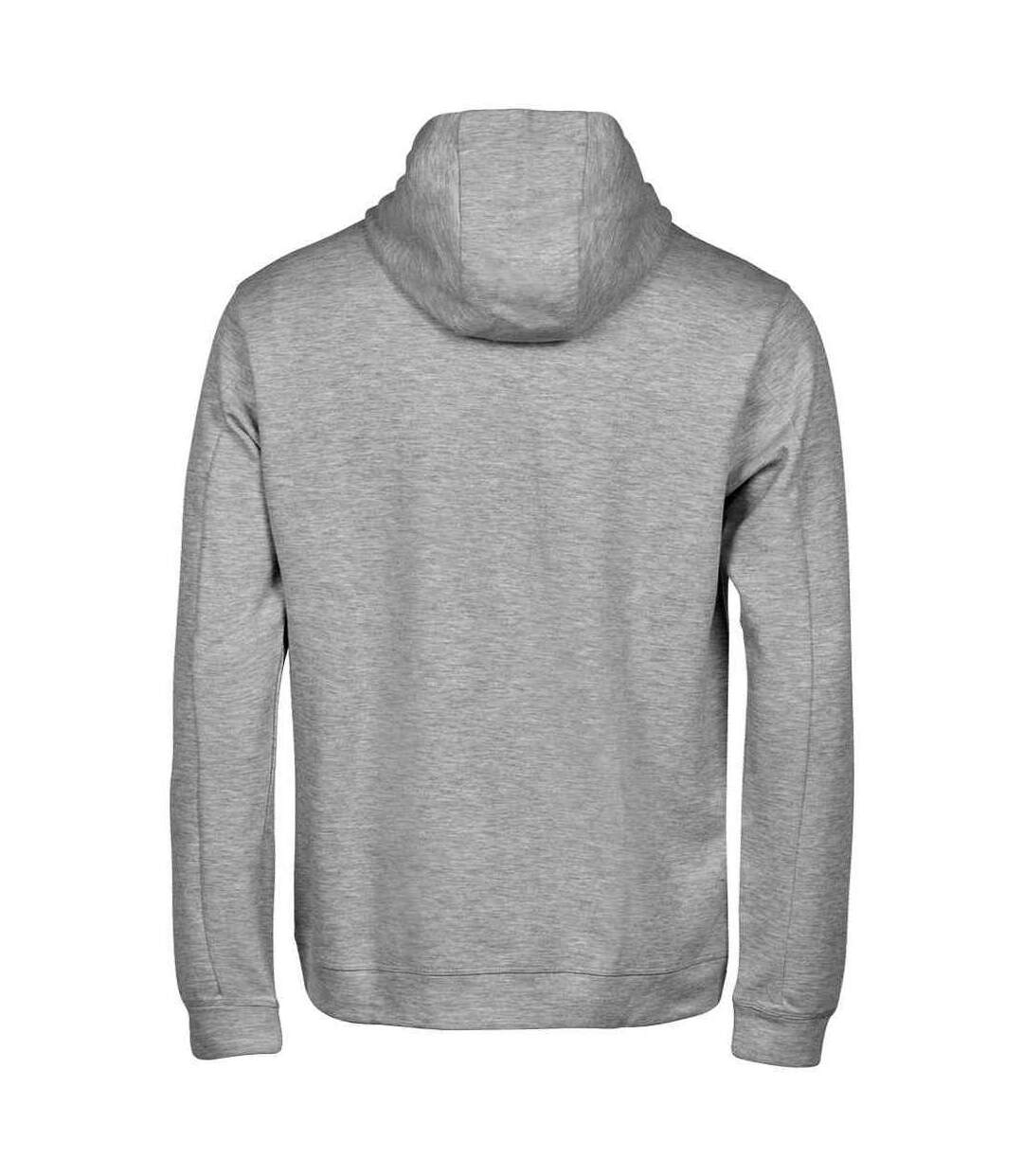 Sweat à capuche homme gris chiné Tee Jays-2