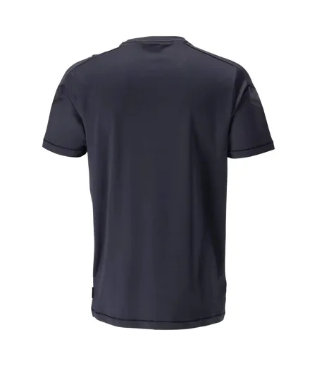 T-shirt Manches Courtes Customised Homme Bleu Marine Foncé Mascot