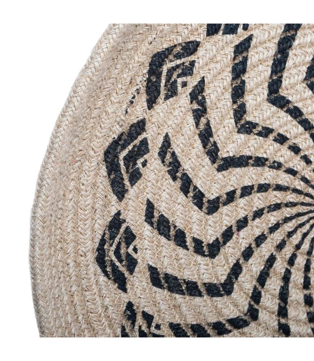 Lot de 2 Décorations Murales Jute Panier 48cm Naturel-4