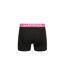 Pack of 3  Mens trioglow boxer shorts  black Crosshatch