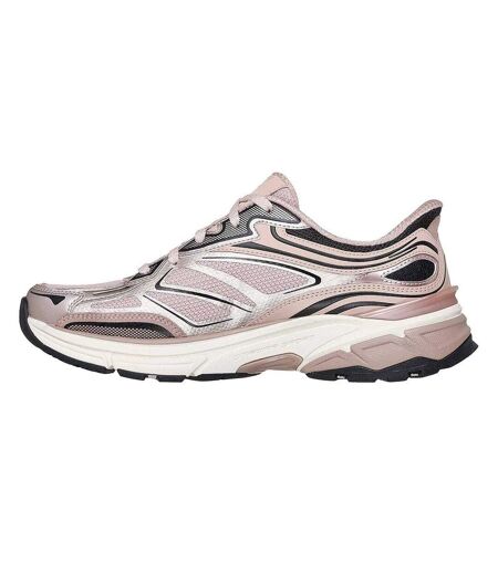 Baskets Motif/style Métallisé Femme Rose Clair Skechers