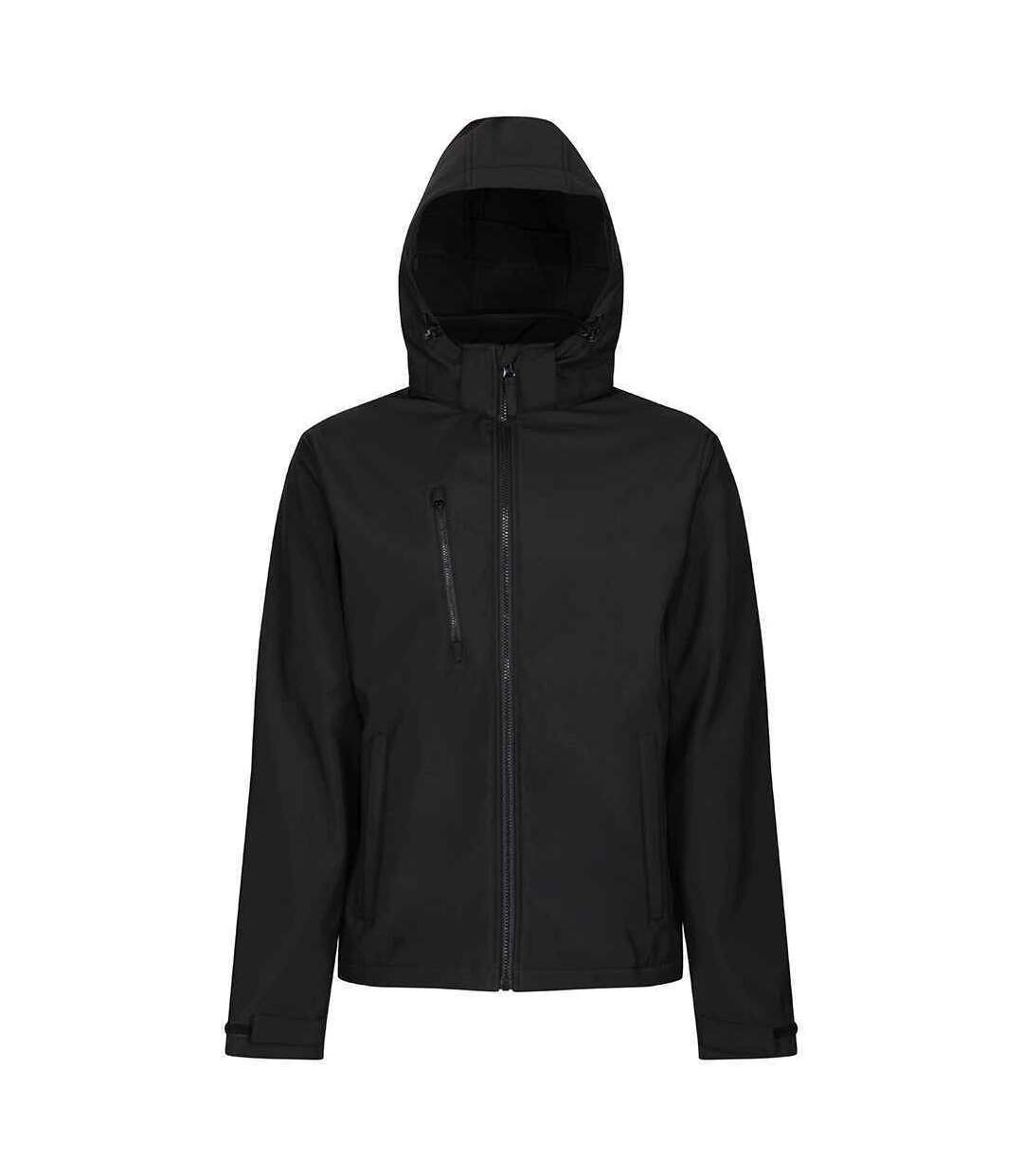 Regatta Mens Venturer Three Layer Soft Shell Jacket (Black) - UTRW8116-2