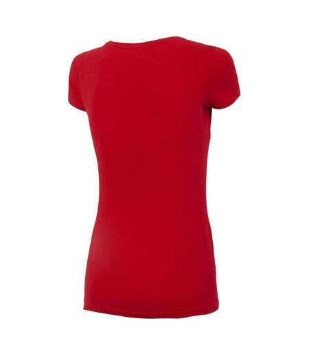 T-shirt H4z22-tsd353 Femme Rouge 4F