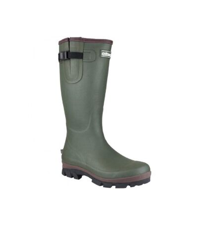 Cotswold Grange Neoprene Mens Wellington Boots (Green) - UTFS6952