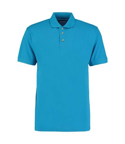 Mens workwear superwash 60c polo shirt turquoise Kustom Kit