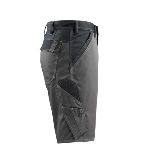 Mens Light Sunbury Work Shorts Dark Anthracite Black Mascot