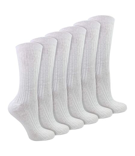 Sock Snob - Paquet de 12 chaussettes douces 100 % coton pour dames