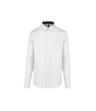 Kariban Mens Nevada Shirt (White) - UTRW7484