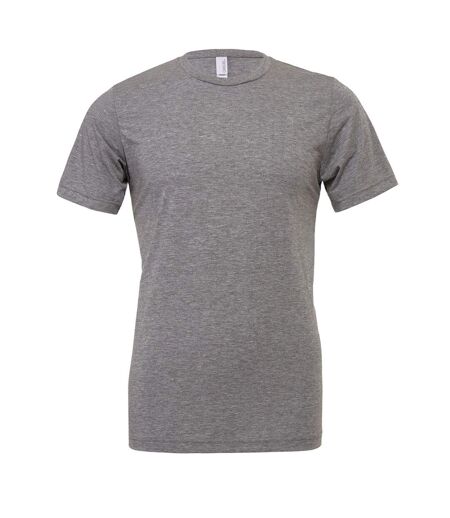 Canvas Triblend T-shirt À Manches Courtes Homme Gris Chiné Bella + Canvas