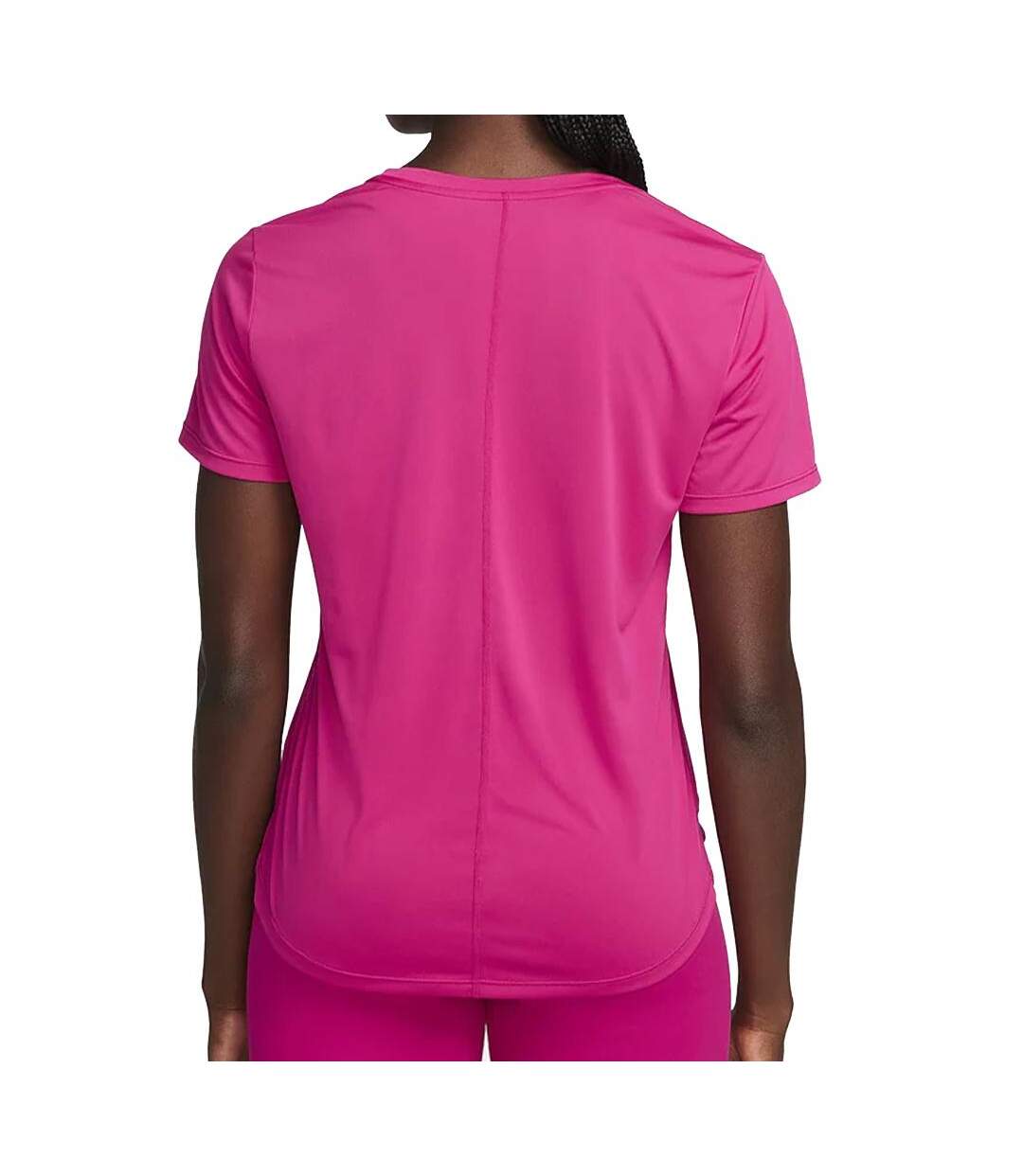 T-shirt Rose Femme Nike One Df - M-2