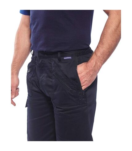 Mens action shorts dark navy Portwest