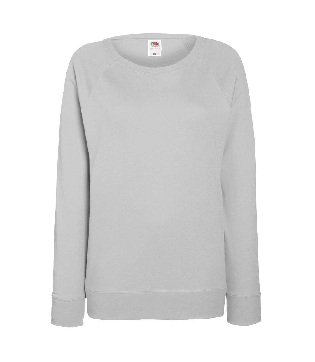 Sweatshirt à manches raglan femme gris Fruit of the Loom-1