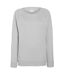 Fruit OF The Loom Ladies Fitted Lightweight Raglan Sweatshirt (240 GSM) (Heather Grey) - UTBC2656