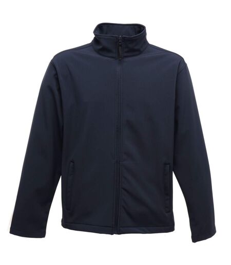 Regatta Classic Mens Water Repellent Softshell Jacket (Navy) - UTRG2166