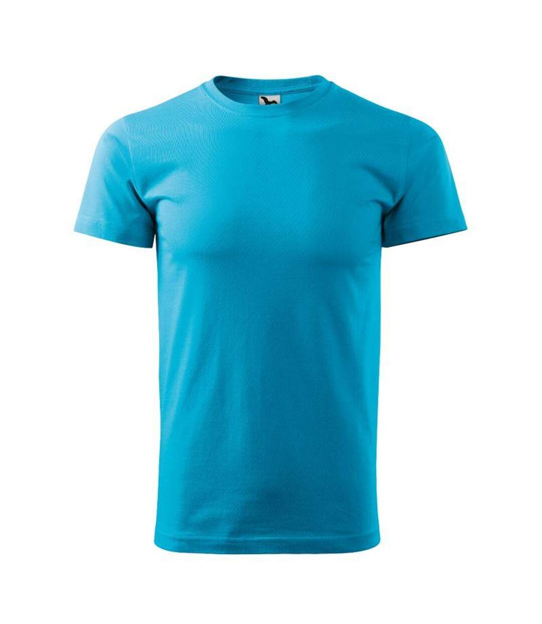 T-shirt Basic Homme Turquoise Vif Adler-1